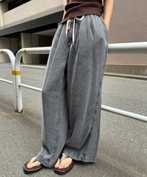AIC. | 接触冷感テンセルデニムイージーパンツ(デニムパンツ)