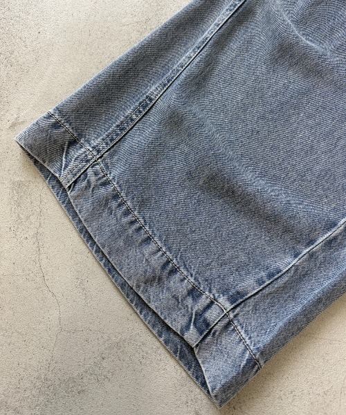 AIC.(エーアイシー)の「接触冷感テンセルデニムイージーパンツ(デニムパンツ・レディース・ブラック/ブルー・FREE)」の8枚目の写真