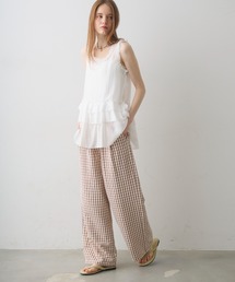Crisp | check easy pants / チェックイージーパンツ(その他パンツ)
