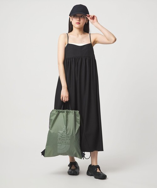 THE NORTH FACE（ザノースフェイス）の「＜THE NORTH FACE＞ピーエフサックパック（13L） / リュック（バックパック/リュック・レディース・ブラック/オリーブ/パープル・FREE）」の10枚目の写真