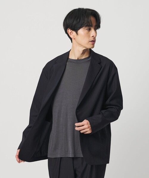 BEAUTY&YOUTH UNITED ARROWS(ビューティーアンドユースユナイテッドアローズ)の「KOMATSU PACK 2ボタン リラックス ジャケット セットアップ対応 撥水 ウォッシャブル(テーラードジャケット・メンズ・ネイビー/ダークグレー/モカ・XL/L/M/S)」の17枚目の写真