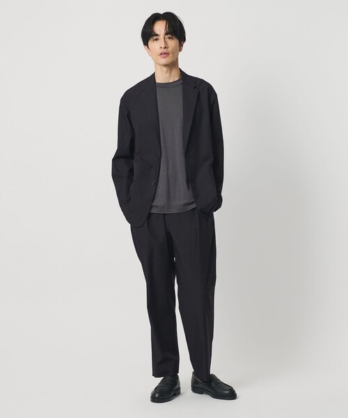 BEAUTY&YOUTH UNITED ARROWS(ビューティーアンドユースユナイテッドアローズ)の「KOMATSU PACK 2ボタン リラックス ジャケット セットアップ対応 撥水 ウォッシャブル(テーラードジャケット・メンズ・ネイビー/ダークグレー/モカ・XL/L/M/S)」の18枚目の写真
