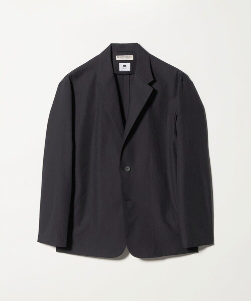 BEAUTY&YOUTH UNITED ARROWS(ビューティーアンドユースユナイテッドアローズ)の「KOMATSU PACK 2ボタン リラックス ジャケット セットアップ対応 撥水 ウォッシャブル(テーラードジャケット・メンズ・ネイビー/ダークグレー/モカ・XL/L/M/S)」の5枚目の写真