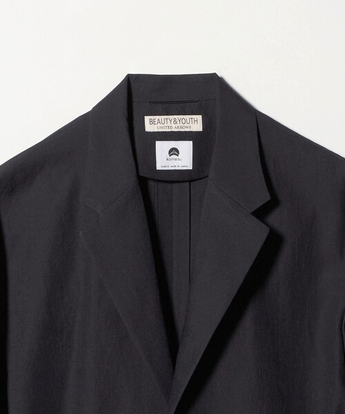BEAUTY&YOUTH UNITED ARROWS(ビューティーアンドユースユナイテッドアローズ)の「KOMATSU PACK 2ボタン リラックス ジャケット セットアップ対応 撥水 ウォッシャブル(テーラードジャケット・メンズ・ネイビー/ダークグレー/モカ・XL/L/M/S)」の6枚目の写真