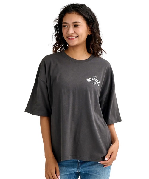 BILLABONG(ビラボン)の「BILLABONG/ビラボン MESSAGE ARCH LOOSE MEDIUM Tシャツ BG013211(Tシャツ/カットソー・レディース・ホワイト×ブラック/アクア/ホワイト系その他/コーラル/スミクロ・M)」の15枚目の写真