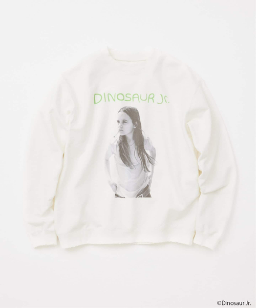 JOURNAL STANDARD（ジャーナルスタンダード）の「DINOSAUR Jr. / ダイナソー Jr. プリントスウェット（スウェット・メンズ・ブラック系その他/ブラック/パープル/イエロー/ホワイト・MEDIUM/LARGE）」の2枚目の写真