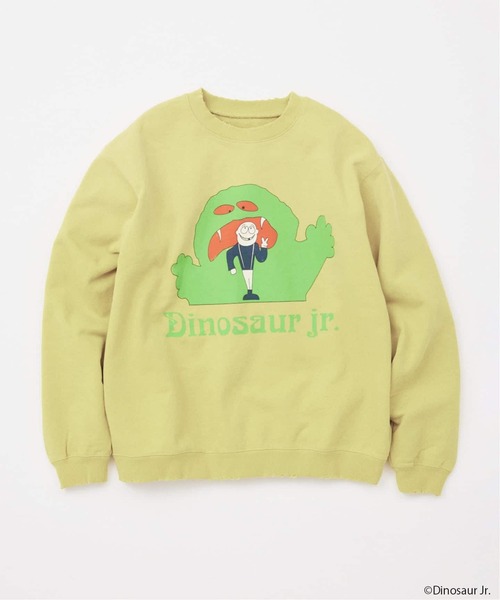 JOURNAL STANDARD（ジャーナルスタンダード）の「DINOSAUR Jr. / ダイナソー Jr. プリントスウェット（スウェット・メンズ・ブラック系その他/ブラック/パープル/イエロー/ホワイト・MEDIUM/LARGE）」の5枚目の写真