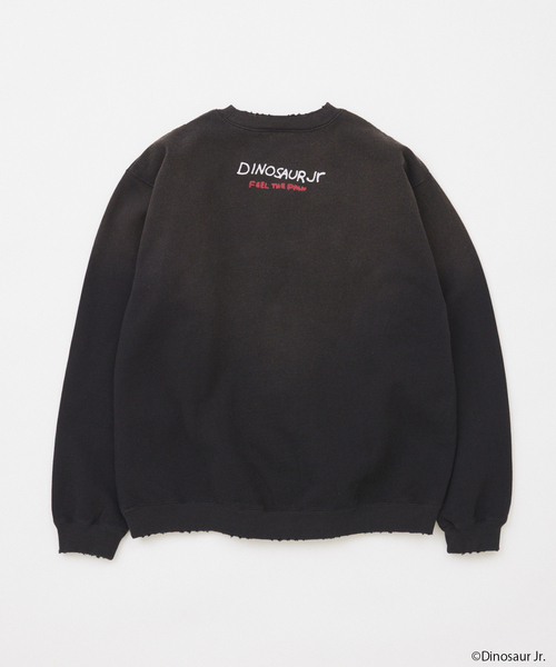JOURNAL STANDARD（ジャーナルスタンダード）の「DINOSAUR Jr. / ダイナソー Jr. プリントスウェット（スウェット・メンズ・ブラック系その他/ブラック/パープル/イエロー/ホワイト・MEDIUM/LARGE）」の8枚目の写真