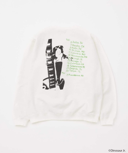 JOURNAL STANDARD（ジャーナルスタンダード）の「DINOSAUR Jr. / ダイナソー Jr. プリントスウェット（スウェット・メンズ・ブラック系その他/ブラック/パープル/イエロー/ホワイト・MEDIUM/LARGE）」の11枚目の写真