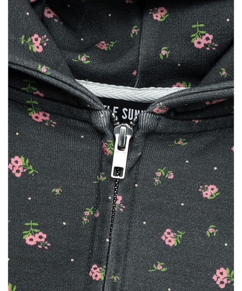 Little sunny bite（リトルサニーバイト）の「/Little Sunny Bite/floral hoodie（パーカー・レディース・ブラック/ピンク/ホワイト・MEDIUM/SMALL）」の19枚目の写真