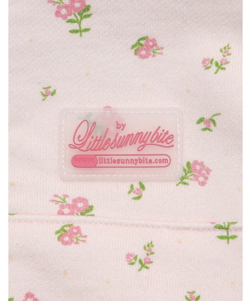 Little sunny bite（リトルサニーバイト）の「/Little Sunny Bite/floral hoodie（パーカー・レディース・ブラック/ピンク/ホワイト・MEDIUM/SMALL）」の17枚目の写真