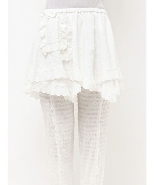 merry jenny(メリージェニー)の「switchレースヘムエプロン(スカート・レディース・オフホワイト/ブラック・FREE)」の22枚目の写真