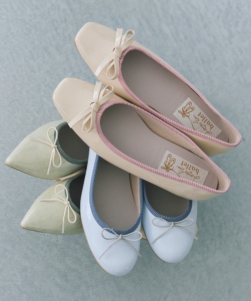 Launa lea(ラウナレア)の「【26春夏新作】【レイン対応】ポインテッドトゥバレエシューズ(RB4404A)(バレエシューズ・レディース・ライトブルー/ライトピンク/ミント・24.0cm/22.0cm/23.0cm/23.5cm/22.5cm/25.0cm/24.5cm/21.5cm/25.5cm/26.0cm)」の4枚目の写真