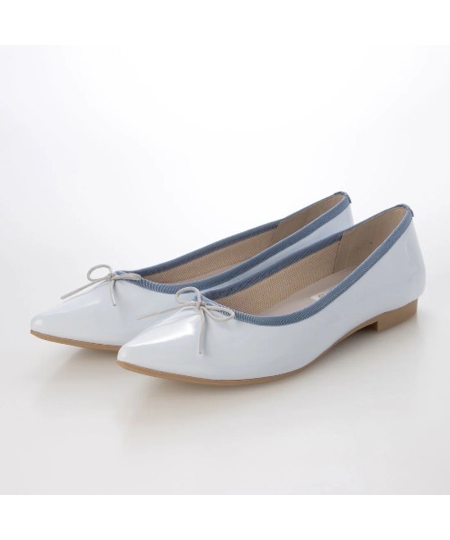 Launa lea(ラウナレア)の「【26春夏新作】【レイン対応】ポインテッドトゥバレエシューズ(RB4404A)(バレエシューズ・レディース・ライトブルー/ライトピンク/ミント・24.0cm/22.0cm/23.0cm/23.5cm/22.5cm/25.0cm/24.5cm/21.5cm/25.5cm/26.0cm)」の8枚目の写真