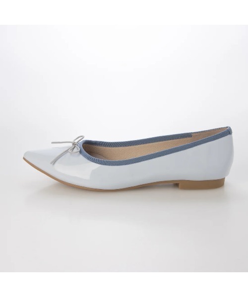 Launa lea(ラウナレア)の「【26春夏新作】【レイン対応】ポインテッドトゥバレエシューズ(RB4404A)(バレエシューズ・レディース・ライトブルー/ライトピンク/ミント・24.0cm/22.0cm/23.0cm/23.5cm/22.5cm/25.0cm/24.5cm/21.5cm/25.5cm/26.0cm)」の9枚目の写真
