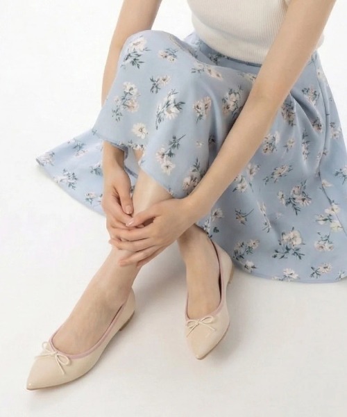 Launa lea(ラウナレア)の「【26春夏新作】【レイン対応】ポインテッドトゥバレエシューズ(RB4404A)(バレエシューズ・レディース・ライトブルー/ライトピンク/ミント・24.0cm/22.0cm/23.0cm/23.5cm/22.5cm/25.0cm/24.5cm/21.5cm/25.5cm/26.0cm)」の6枚目の写真