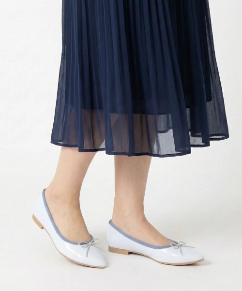 Launa lea(ラウナレア)の「【26春夏新作】【レイン対応】ポインテッドトゥバレエシューズ(RB4404A)(バレエシューズ・レディース・ライトブルー/ライトピンク/ミント・24.0cm/22.0cm/23.0cm/23.5cm/22.5cm/25.0cm/24.5cm/21.5cm/25.5cm/26.0cm)」の5枚目の写真