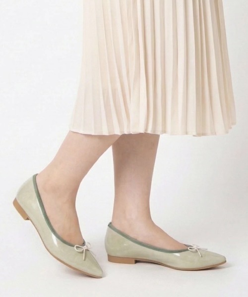 Launa lea(ラウナレア)の「【26春夏新作】【レイン対応】ポインテッドトゥバレエシューズ(RB4404A)(バレエシューズ・レディース・ライトブルー/ライトピンク/ミント・24.0cm/22.0cm/23.0cm/23.5cm/22.5cm/25.0cm/24.5cm/21.5cm/25.5cm/26.0cm)」の7枚目の写真