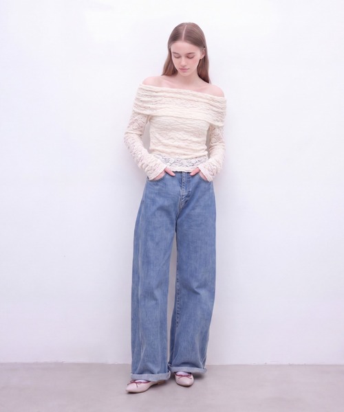 Launa lea(ラウナレア)の「【RB4401A同木型/26秋冬新色】【レイン対応】ポインテッドトゥバレエシューズ(RB4404A)(バレエシューズ・レディース・ライトブルー/ライトピンク/ミント/ライトグレー・24.0cm/22.0cm/23.0cm/23.5cm/22.5cm/25.0cm/24.5cm/21.5cm/25.5cm/26.0cm)」の7枚目の写真
