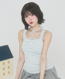 ハートジップニットブルゾン / heart zip knit blouson（ニット