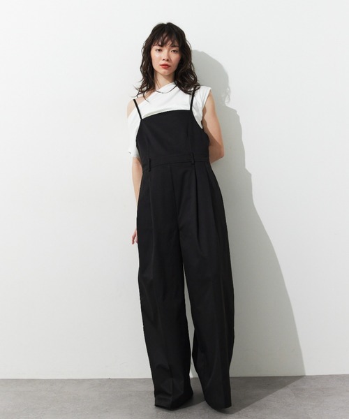 HANNE（アン）の「キャミサロペット（サロペット/オーバーオール・レディース・ブラック/ホワイト/ベージュ・S/M）」の21枚目の写真