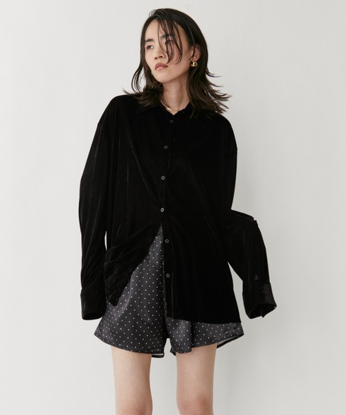 VION(ヴィオン)の「ミニマルドットイージーショートパンツ / Minimal Dot Easy Short Pants(その他パンツ・レディース・ホワイト/ブラック・M/S)」の11枚目の写真
