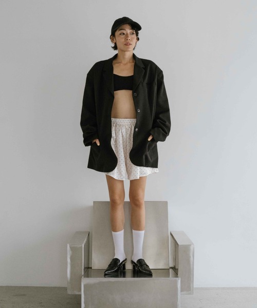 VION(ヴィオン)の「ミニマルドットイージーショートパンツ / Minimal Dot Easy Short Pants(その他パンツ・レディース・ホワイト/ブラック・M/S)」の15枚目の写真