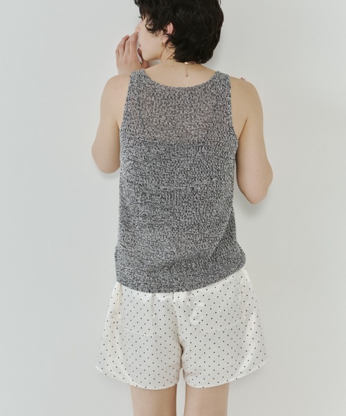 VION(ヴィオン)の「ミニマルドットイージーショートパンツ / Minimal Dot Easy Short Pants(その他パンツ・レディース・ホワイト/ブラック・M/S)」の19枚目の写真
