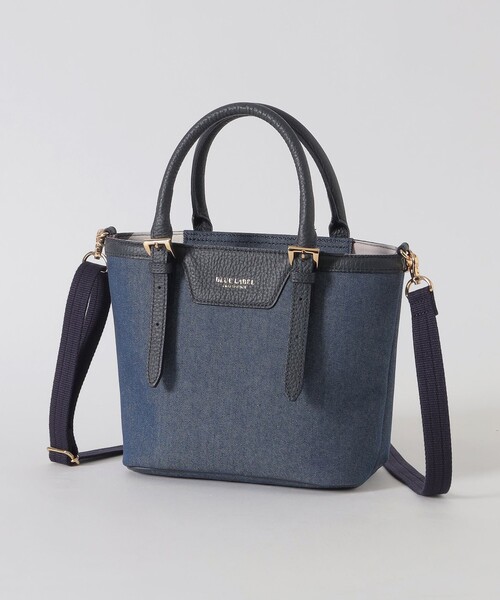 極美品 ブルーレーベルクレストブリッジ ショルダーバッグ 2way デニム デニムミニトート（ショルダーバッグ）｜BLUE LABEL CRESTBRIDGE