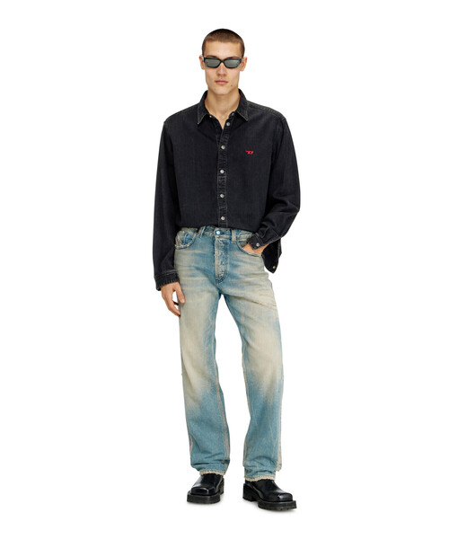 DIESEL(ディーゼル)の「メンズ デニムパンツ 2024 D-MACS L.30(デニムパンツ・メンズ・ライトインディゴブルー・28inch/26inch/32inch/30inch)」の4枚目の写真