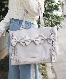 axes femme（アクシーズファム）の「撥水ナイロン連リボントート（トートバッグ）」