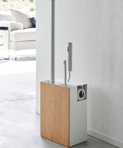 LBC(エルビーシー)の「クリーナーツールオーガナイザー リン (RIN)1745,1746(収納グッズ・レディース・ブラウン/ナチュラル・FREE)」の3枚目の写真