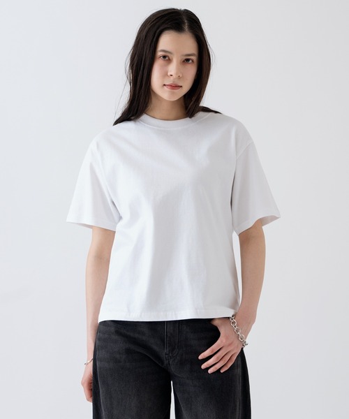 セール】無地 ショートレングス ワイド Tシャツ（Tシャツ/カットソー