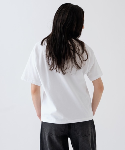 improves(インプローブス)の「無地 ショートレングス ワイド Tシャツ(Tシャツ/カットソー・メンズ・ホワイト/カモフラージュ/ブラック/その他・LARGE/X-LARGE/MEDIUM)」の7枚目の写真