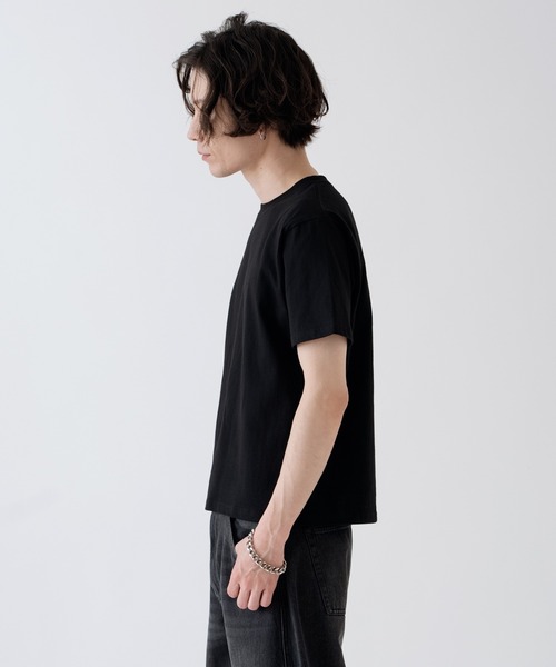 improves(インプローブス)の「無地 ショートレングス ワイド Tシャツ(Tシャツ/カットソー・メンズ・ホワイト/カモフラージュ/ブラック/その他・LARGE/X-LARGE/MEDIUM)」の10枚目の写真