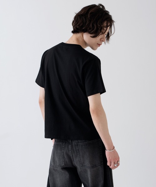 improves(インプローブス)の「無地 ショートレングス ワイド Tシャツ(Tシャツ/カットソー・メンズ・ホワイト/カモフラージュ/ブラック/その他・LARGE/X-LARGE/MEDIUM)」の11枚目の写真