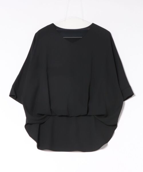 Jines(ジネス)の「シフォンブラウジングブラウス(Tシャツ/カットソー・レディース・ベージュ/ブラウン/ブラック/ホワイト・38)」の14枚目の写真