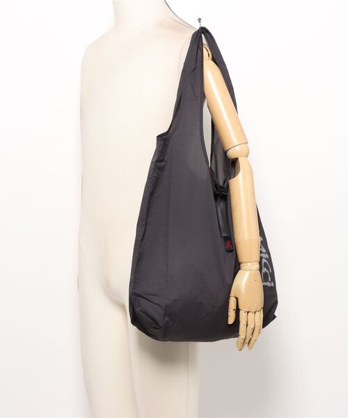 Gramicci（グラミチ）の「【RES】【GRAMICCI】ULTRA-LIGHT SHOPPER（トートバッグ・メンズ・ブラック/ライトグリーン・FREE）」の8枚目の写真