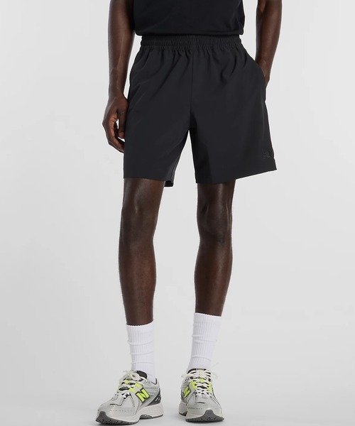 NEW BALANCE(ニューバランス)の「new balance/ニューバランス ハーフパンツ ショートパンツ Athletics ストレッチウーブンショーツ7インチ MB6174CD(その他パンツ・メンズ・ブラック/カーキ・L/M)」の4枚目の写真