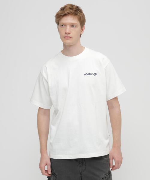 AVIREX(アヴィレックス)の「PATCHED S/S T-SHIRT "Brooklyn" / パッチド ショートスリーブ Tシャツ ”ブルックリン” / AVIREX / アヴィレックス(Tシャツ/カットソー・メンズ・ブラック/ホワイト/ネイビー/オレンジ・MEDIUM/LARGE/X-LARGE/XX-LARGE)」の11枚目の写真