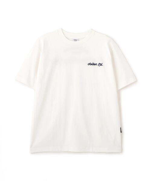 AVIREX(アヴィレックス)の「PATCHED S/S T-SHIRT "Brooklyn" / パッチド ショートスリーブ Tシャツ ”ブルックリン” / AVIREX / アヴィレックス(Tシャツ/カットソー・メンズ・ブラック/ホワイト/ネイビー/オレンジ・MEDIUM/LARGE/X-LARGE/XX-LARGE)」の14枚目の写真