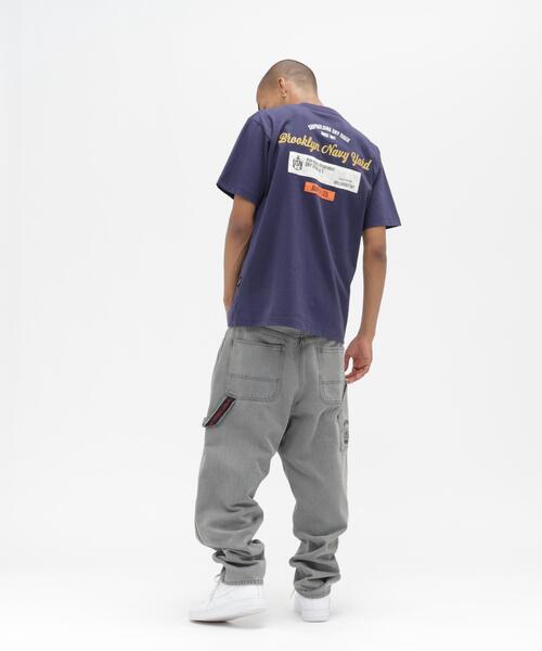 AVIREX(アヴィレックス)の「PATCHED S/S T-SHIRT "Brooklyn" / パッチド ショートスリーブ Tシャツ ”ブルックリン” / AVIREX / アヴィレックス(Tシャツ/カットソー・メンズ・ブラック/ホワイト/ネイビー/オレンジ・MEDIUM/LARGE/X-LARGE/XX-LARGE)」の22枚目の写真
