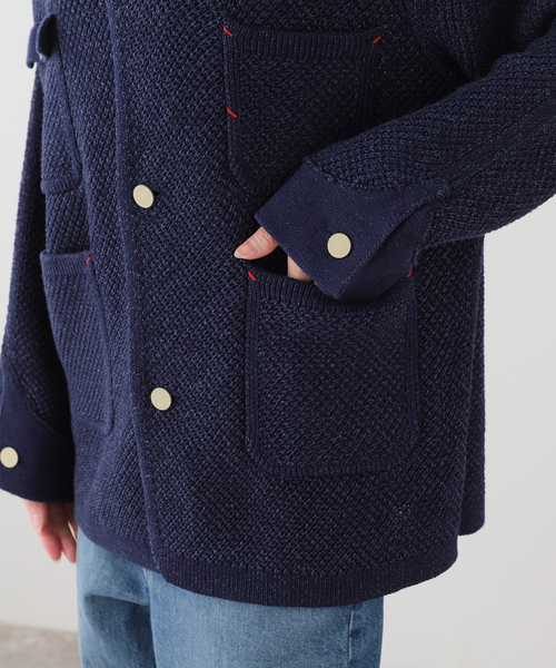 FRAMeWORK（フレームワーク）の「MEIAS KNIT カバーオール（カーディガン/ボレロ・レディース・アイボリー・FREE）」の11枚目の写真