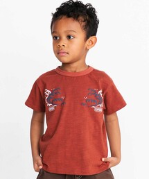 WASK | アーカイブ日本地図スラブTシャツ(90~160cm)(Tシャツ/カットソー)