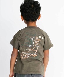 WASK（ワスク）の「アーカイブ日本地図スラブTシャツ（Tシャツ/カットソー）」