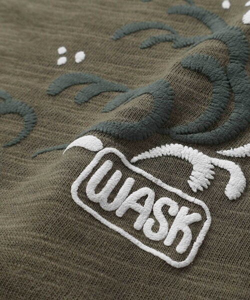 WASK（ワスク）の「アーカイブ日本地図スラブTシャツ（Tシャツ/カットソー・キッズ・レッド/グリーン・150cm/140cm/130cm/160cm）」の14枚目の写真