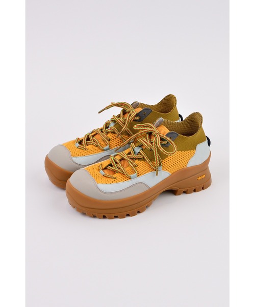 nagonstans(ナゴンスタンス)の「knit sneakers(スニーカー・レディース・グリーン系その他/イエロー系その他・24cm/23cm)」の2枚目の写真