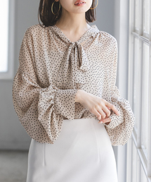 Spick & Span｜スピック アンド スパンのトップス（ドット柄）通販