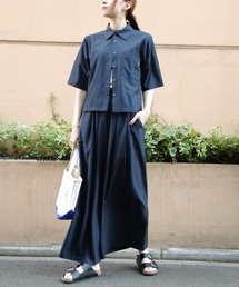 THOUSAND MILE（サウザンドマイル）の「THOUSAND MILE/サウザンドマイル　ショートスリーブシャツ＆ロングパンツ セットアップ　SHORTSLEEVE SHIRT＆LONG PANTS SET STRIPE（セットアップ）」