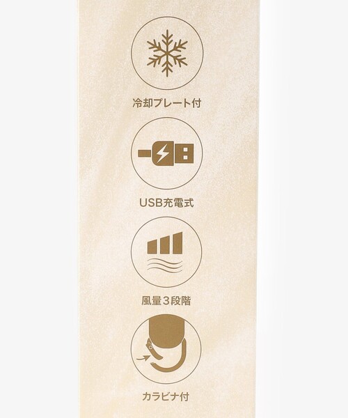 Afternoon Tea（アフタヌーンティー）の「フラワーパールアイスプレートハンディファンミニ（生活家電・レディース・ホワイト・ONE SIZE）」の10枚目の写真